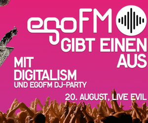 egoFM gibt einen aus