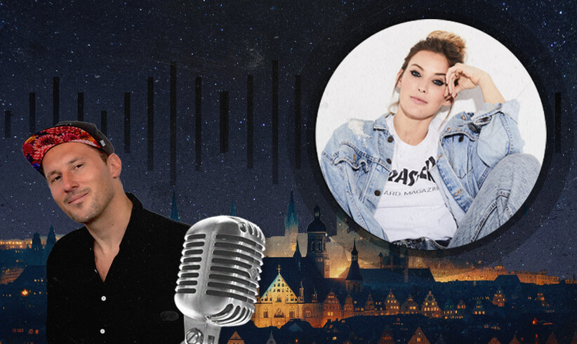 Moderatorin Jeannine Michaelsen im egoFM Talkradio 