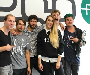 CLAIRE AUF HEIMATBESUCH IM EGOFM-STUDIO